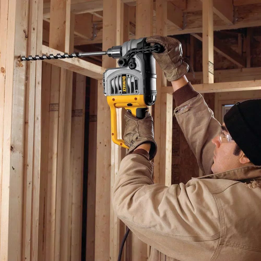 DEWALT DWD460K 1/2 in. 11 Amp Variable Speed Right Angle Stud and Joist Drill Kit