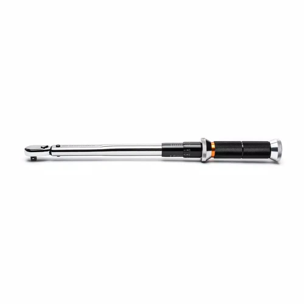 GearWrench 120XP Micrometer Torque Wrench, 3/8 in. Drive, 10-100 ft-lb