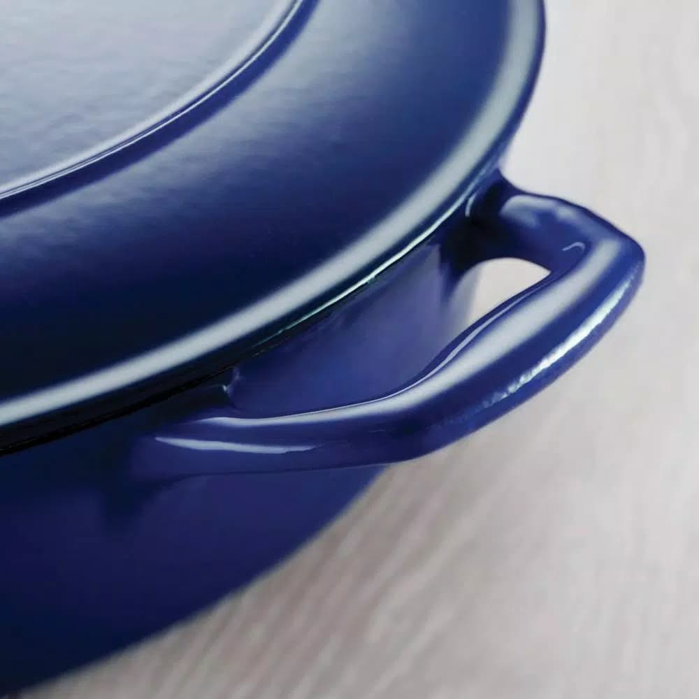 Tramontina Gourmet 4 Qt. Enameled Cast Iron Braising Pan with Lid