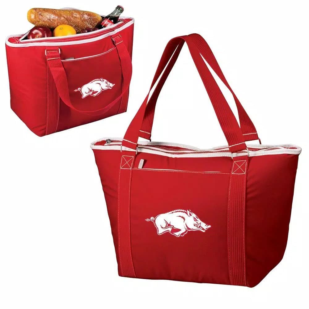 Picnic Time Arkansas Razorbacks Topanga 24-Can Soft-Side Cooler Tote - Red