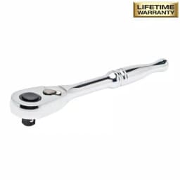 Husky 3-Piece Full Polish Ratchet Set, 1/4 in., 3/8 in., and 1/2 in. Drives thumbnail 4
