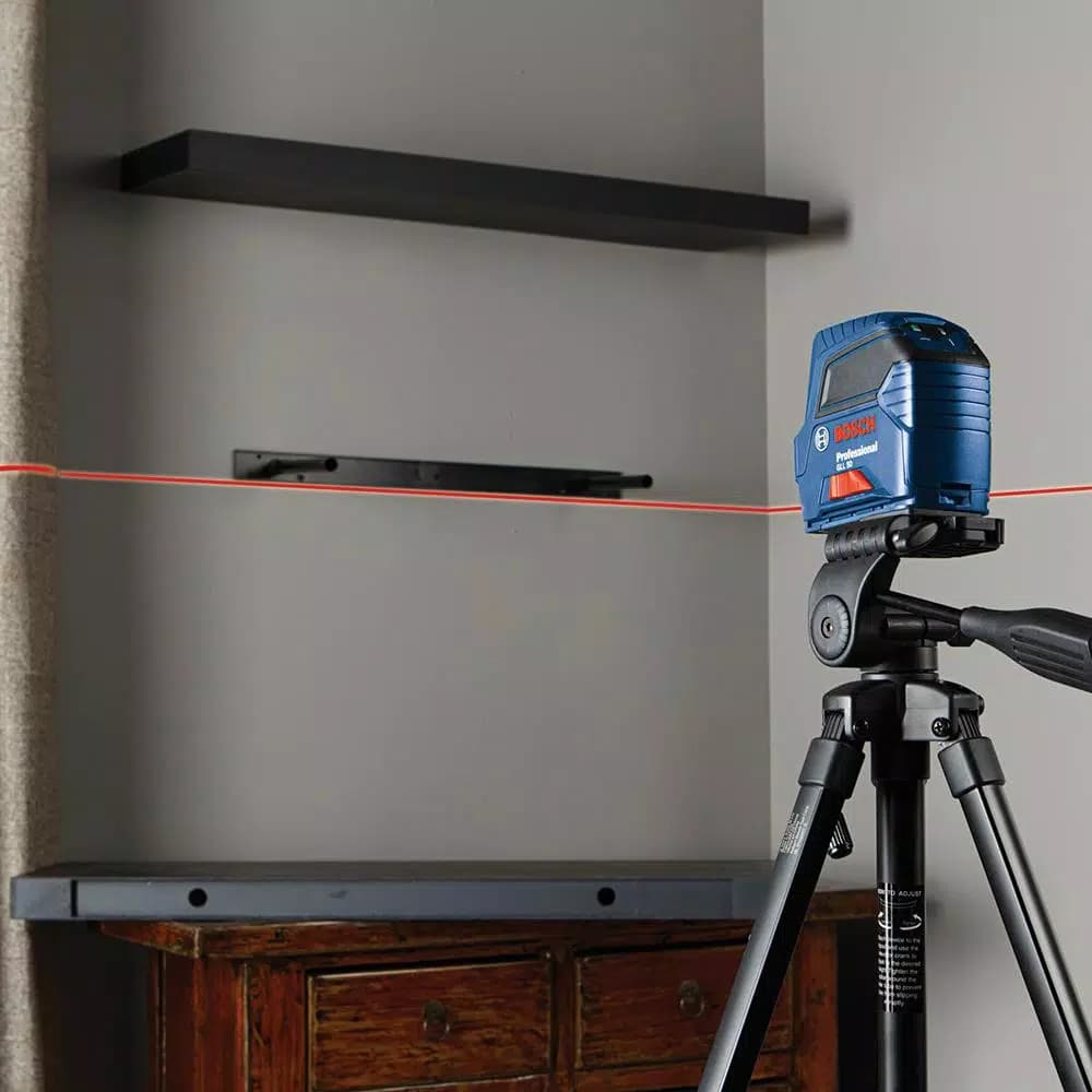 Bosch GLL 50 Self-Leveling Cross-Line Laser Level Kit with BM3 Positioning Device