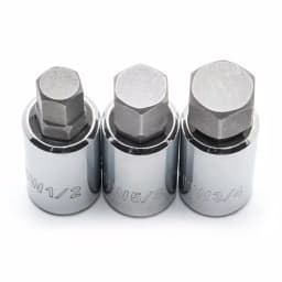 Husky 1/2 in. Drive Hex and Torx Bit Socket Set, 9-Piece thumbnail 5