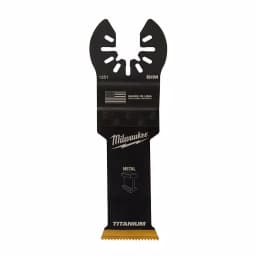 Milwaukee 1-1/8 in. Titanium Bi-Metal Universal Fit Oscillating Multi-Tool Blade thumbnail 1