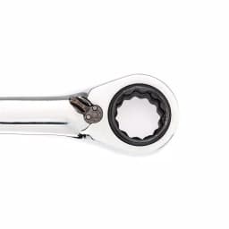 Husky 2-Piece SAE Quad Drive Reversible Ratcheting Wrench Set thumbnail 3