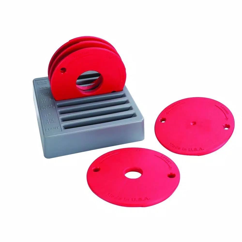 Kreg Level-Loc Reducing Rings, 5-Piece Set for Precision Router Table Insert Plates and Lifts