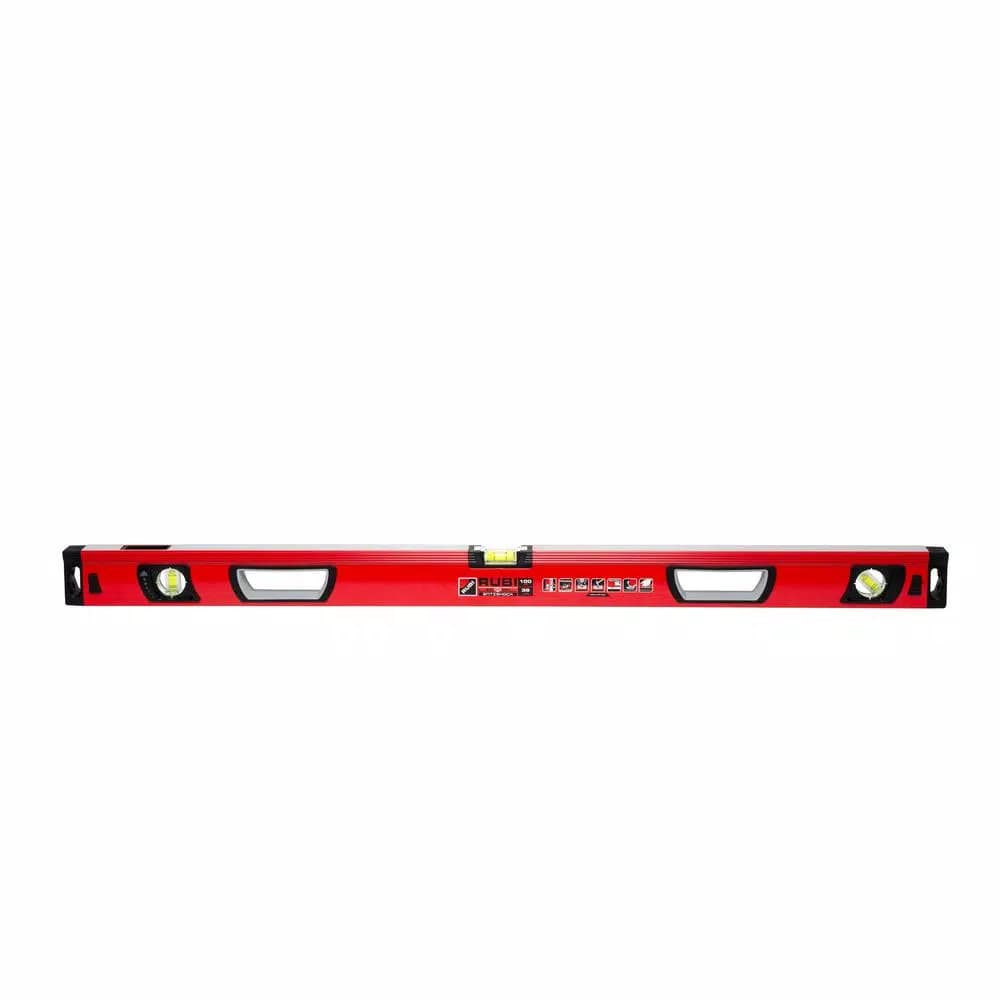 Rubi 40 in. Rubilevel Anti-Shock Aluminum Level with 3 Vials