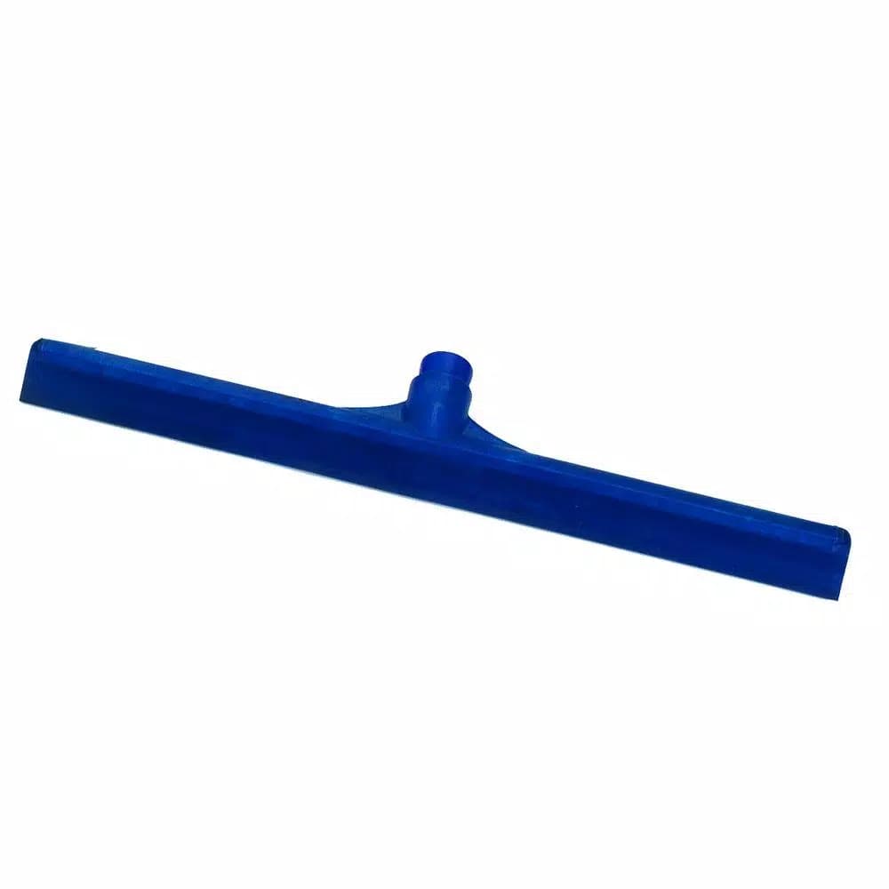 Carlisle 23.75 in. Blue Rubber Floor Squeegee, Single Blade (Case of 6)
