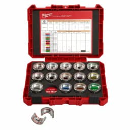 Milwaukee M18 FORCE LOGIC 600 MCM Copper U-Style Die Kit, #8 - 600 MCM thumbnail 3