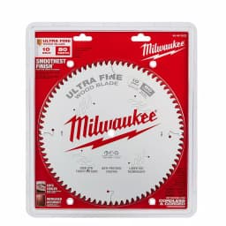 Milwaukee 10 in. 80-Tooth Ultra Fine Finish Circular Saw Blade thumbnail 4