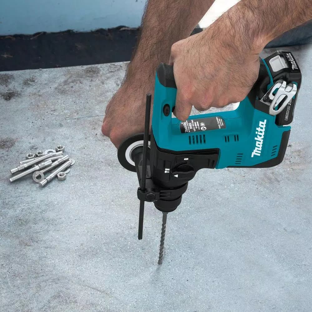 Makita 12V max CXT Cordless 9/16 in. SDS-PLUS Rotary Hammer Kit (2.0Ah)