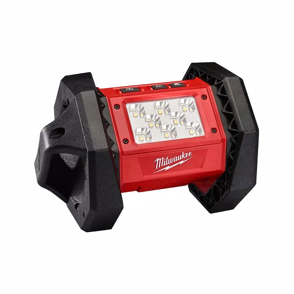 Milwaukee M18 18V Lithium-Ion Cordless LED Flood Light & 5.0Ah Battery Starter Kit