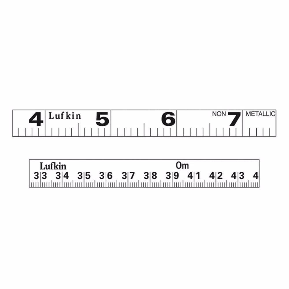 Lufkin 100 ft. Engineers Fiberglass Tape Measure, 13 mm Metric/SAE