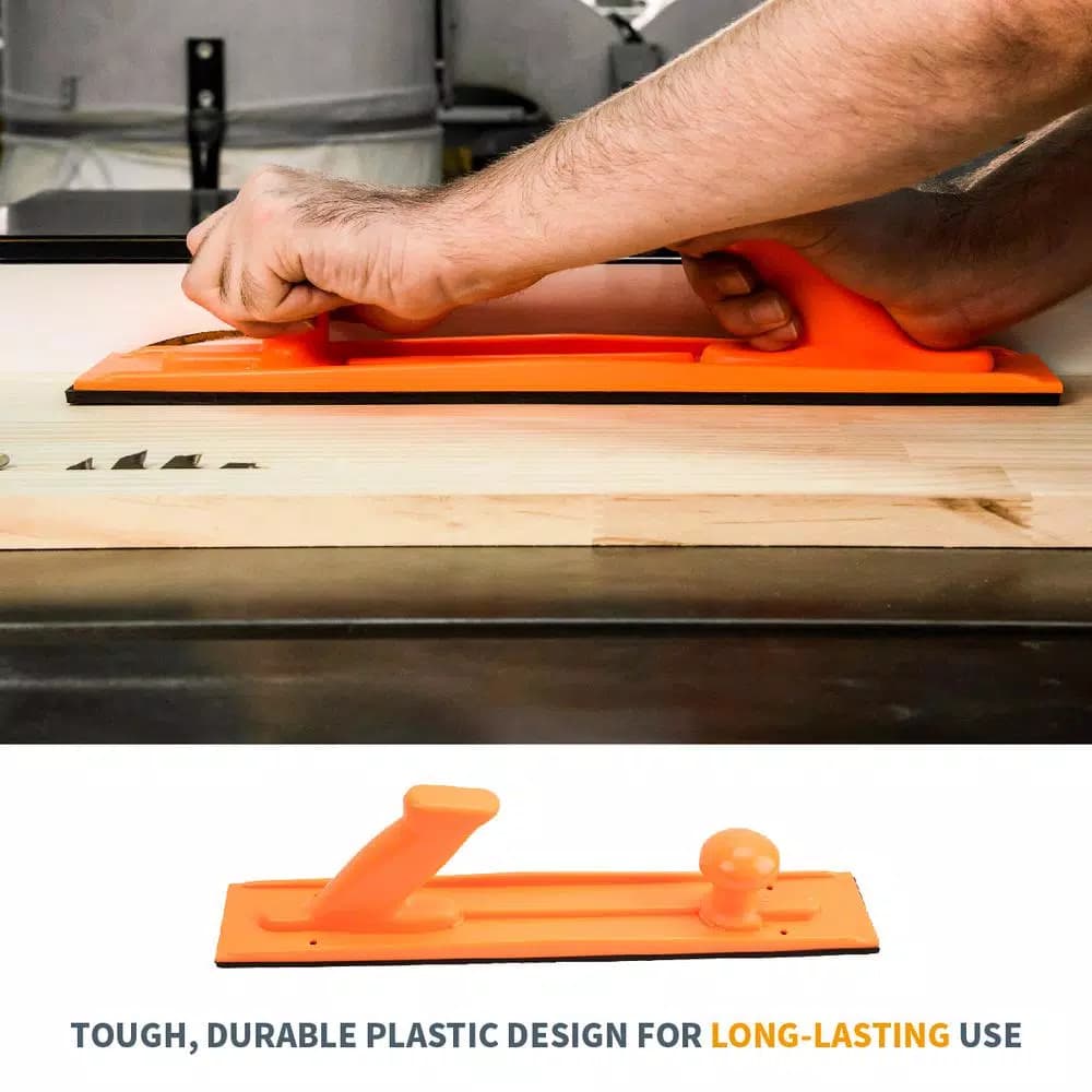 POWERTEC 5-Piece Plastic Safety Push Block and Push Stick Set
