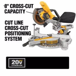 DEWALT 20V MAX Cordless 7-1/4 in. Sliding Compound Miter Saw (Tool-Only) thumbnail 3