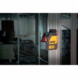 DEWALT DW088K Red Self-Leveling Cross-Line Laser Level with Case and Batteries thumbnail 11