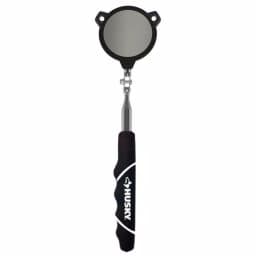 Husky Round Lighted Inspection Mirror with LED thumbnail 1