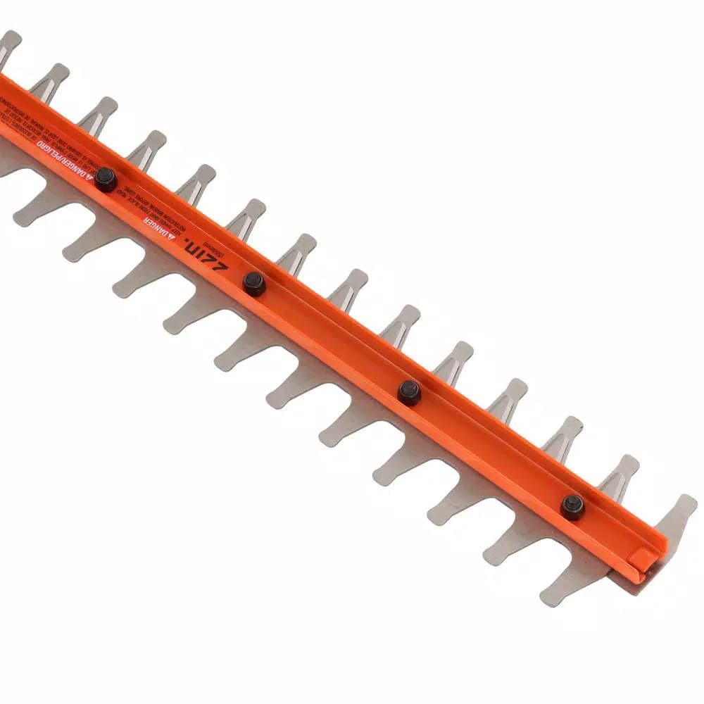 BLACK+DECKER 22 in. 20V MAX Lithium-Ion Cordless Hedge Trimmer, Tool Only (LHT2220B)