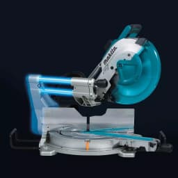 Makita 12 in. 15 Amp Dual-Bevel Sliding Compound Miter Saw with Laser and Folding Stand thumbnail 15