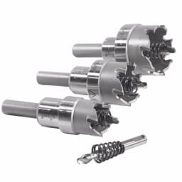 Klein Tools 4-Piece Carbide-Tipped Hole Cutter Set with Heavy Duty Carrying Case thumbnail 1