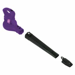 Sun Joe 10 Amp Electric Handheld Leaf Blower, 215 MPH, 240 CFM, 2-Speed, Purple thumbnail 6