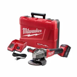 Milwaukee M18 FUEL 4-1/2" / 5" Cordless Angle Grinder Kit with 5.0 Ah Battery and Charger thumbnail 1
