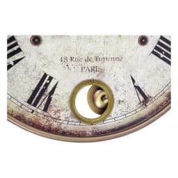 Aspire Home Accents Raleigh Brown Pendulum Wall Clock - Large Italian Provincial Analog Decor thumbnail 4
