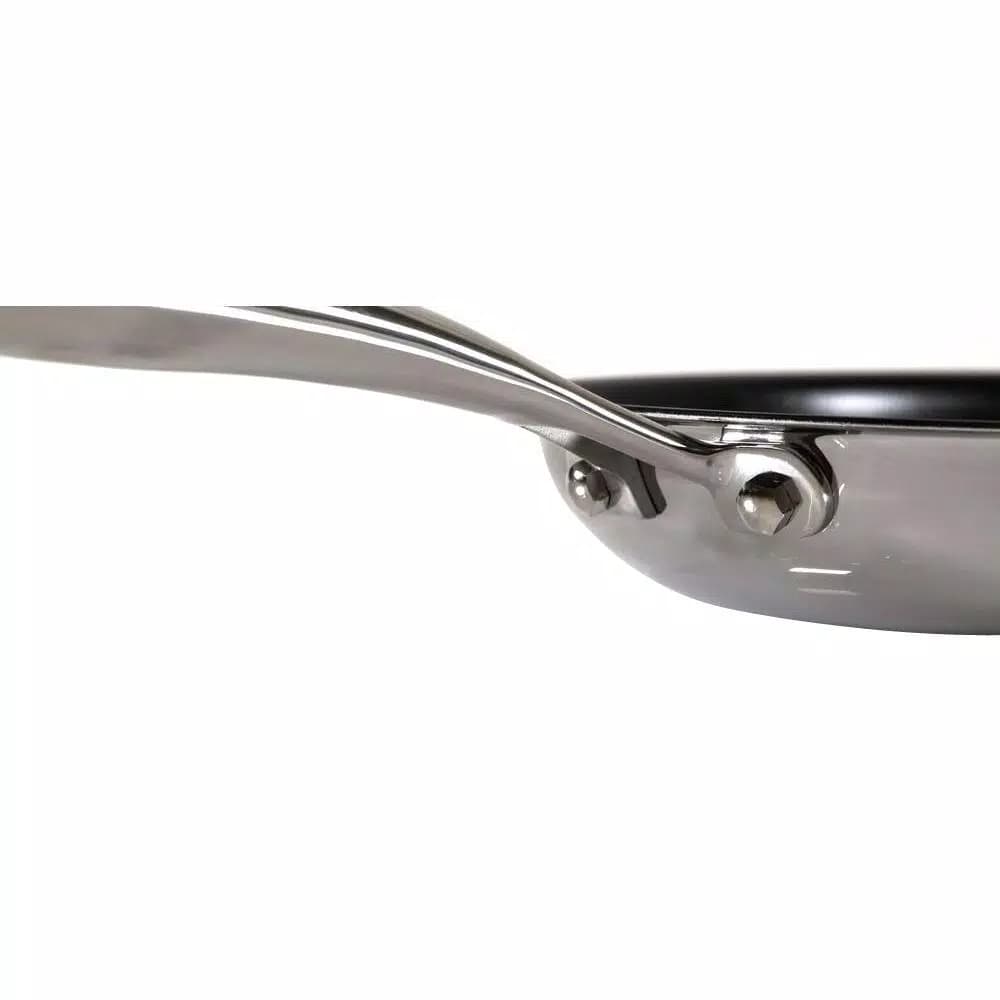 Black Cube 11 in. Stainless Steel Hybrid Nonstick Frying Pan