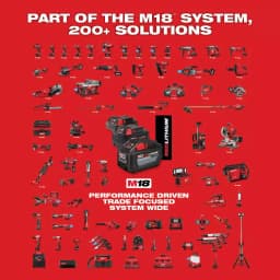 Milwaukee M18 FUEL 1/2 in. High Torque Impact Wrench & 1/4 in. Impact Driver Kit with 2 5.0 Ah Batteries thumbnail 12