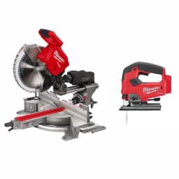 Milwaukee M18 FUEL 12 in. Dual Bevel Sliding Compound Miter Saw & Jigsaw Combo Kit thumbnail 1