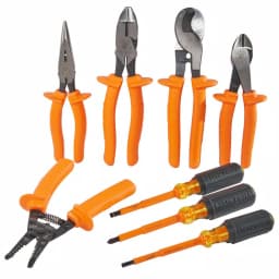 Klein Tools 8-Piece Premium Insulated Hand Tool Set with Zippered Nylon Case thumbnail 8