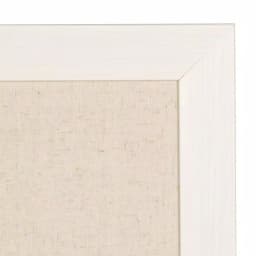 DesignOvation Beatrice Framed Linen Fabric Pinboard Memo Board, 18 x 27 in, White thumbnail 3