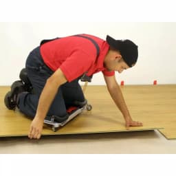 Rubi SR1 Ergonomic Kneeling Work Seat with Air Professional Knee Pads and Aluminum Frame thumbnail 3