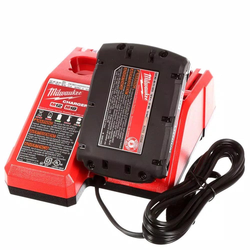 Milwaukee M18 18V Lithium-Ion 1/4 in. 2-Speed Impact Driver Kit with (2) 1.5Ah Batteries, Charger, and Hard Case