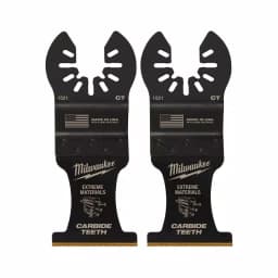 Milwaukee 1-3/8 in. Carbide Universal Fit Extreme Wood/Metal Oscillating Multi-Tool Blade (2-Pack) thumbnail 7