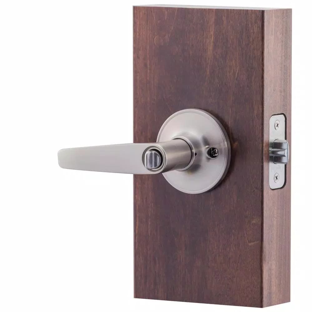 Copper Creek Daley Satin Stainless Keyed Entry Door Lever