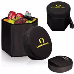Picnic Time Oregon Ducks 12 Qt. Bongo Collapsible Soft-Side Cooler - Black thumbnail 2