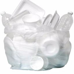 Unbranded Clear Source Reduction SCR Trash Bags, 20-30 Gallon, Clear, 500 Count thumbnail 5