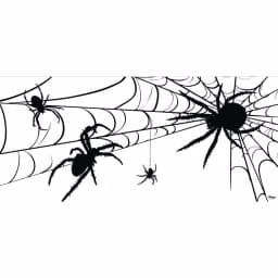 My Door Decor 7 ft. x 16 ft. Spiders Halloween Garage Door Banner Mural thumbnail 1