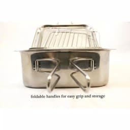 ExcelSteel 4-Piece Stainless Steel Stovetop Smoker Specialty Set thumbnail 4