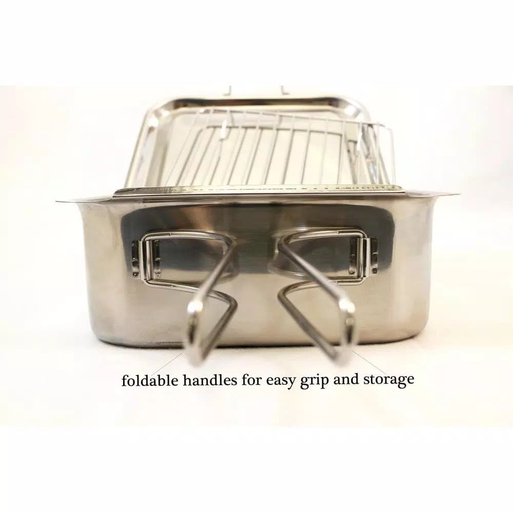 ExcelSteel 4-Piece Stainless Steel Stovetop Smoker Specialty Set
