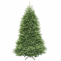 National Tree Company 6.5 ft. Dunhill Fir Hinged Artificial Christmas Tree with Metal Stand thumbnail 1