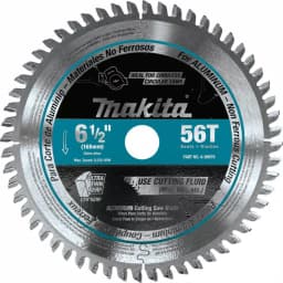 Makita 6-1/2 in. 56T Carbide Tipped Circular Saw Blade for Aluminum thumbnail 1