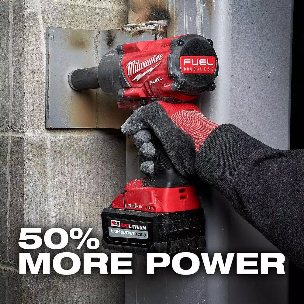 Milwaukee M18 REDLITHIUM HIGH OUTPUT XC 8.0 Ah 18V Lithium-Ion Battery