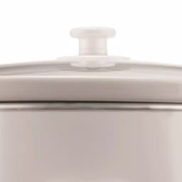 Brentwood Appliances Brentwood 8 Qt. White Slow Cooker with Removable Ceramic Pot and Glass Lid thumbnail 5