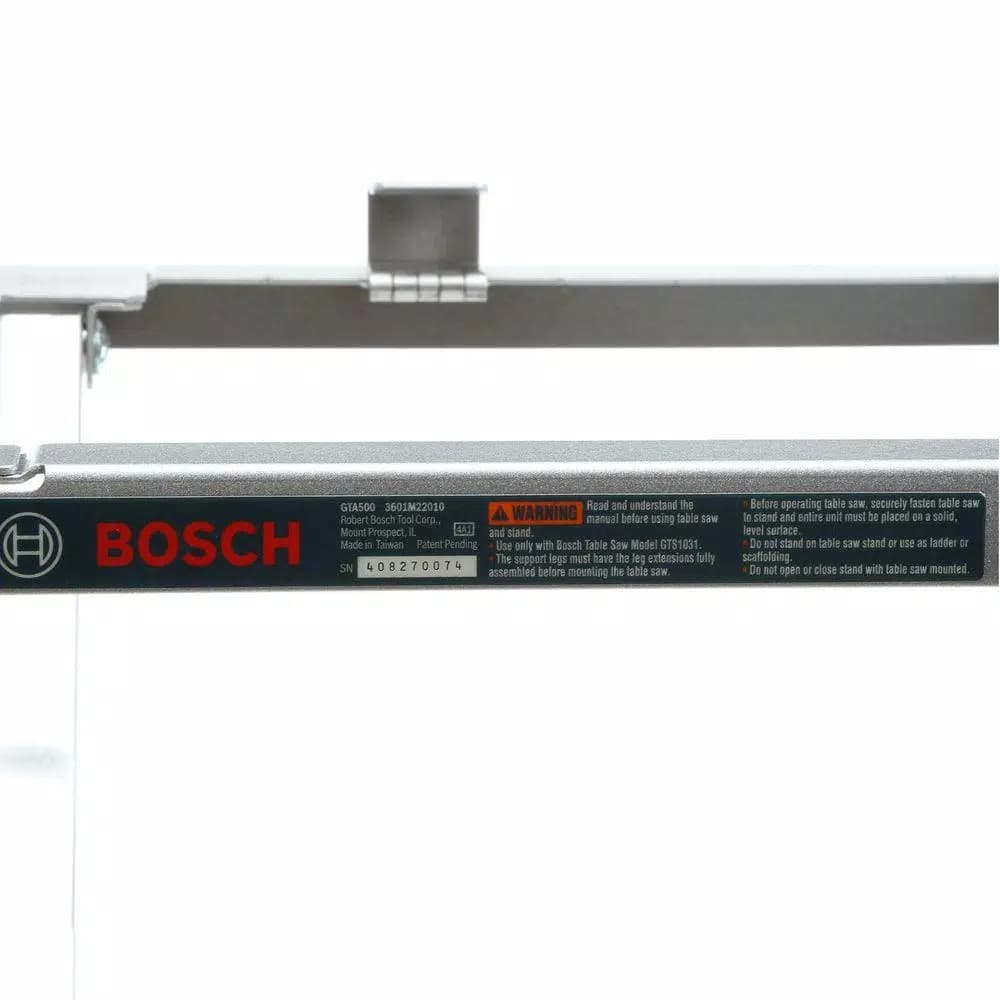 Bosch Tool-Free Folding Table Saw Stand Compatible with GTS1031