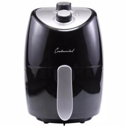 Continental 2.0L Air Fryer with 1500W Power, Cool Touch Housing and Non-Stick Basket, Black thumbnail 1