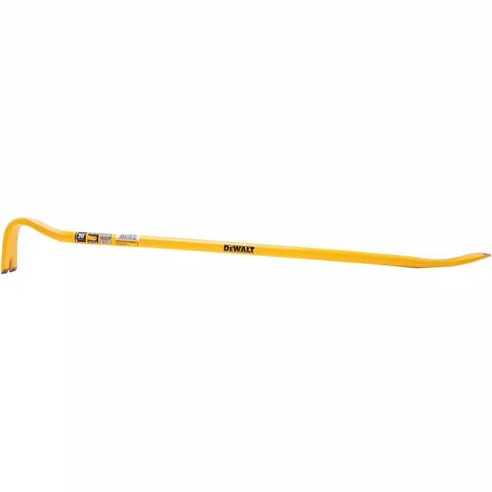 DEWALT 36 in. Wrecking Bar with Tri-Lobe Design