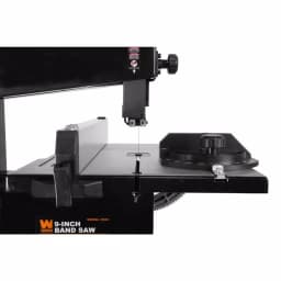 WEN 9 in. Benchtop Band Saw, 2.5 Amp, 1/3 HP Corded Vertical Band Saw thumbnail 7