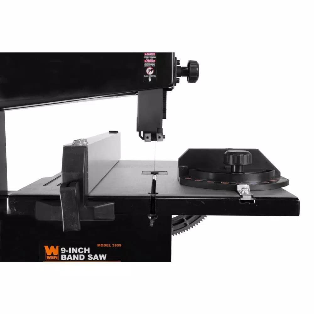 WEN 9 in. Benchtop Band Saw, 2.5 Amp, 1/3 HP Corded Vertical Band Saw